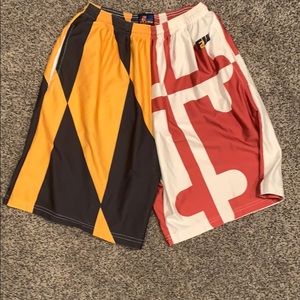 Men’s Maryland flag shorts